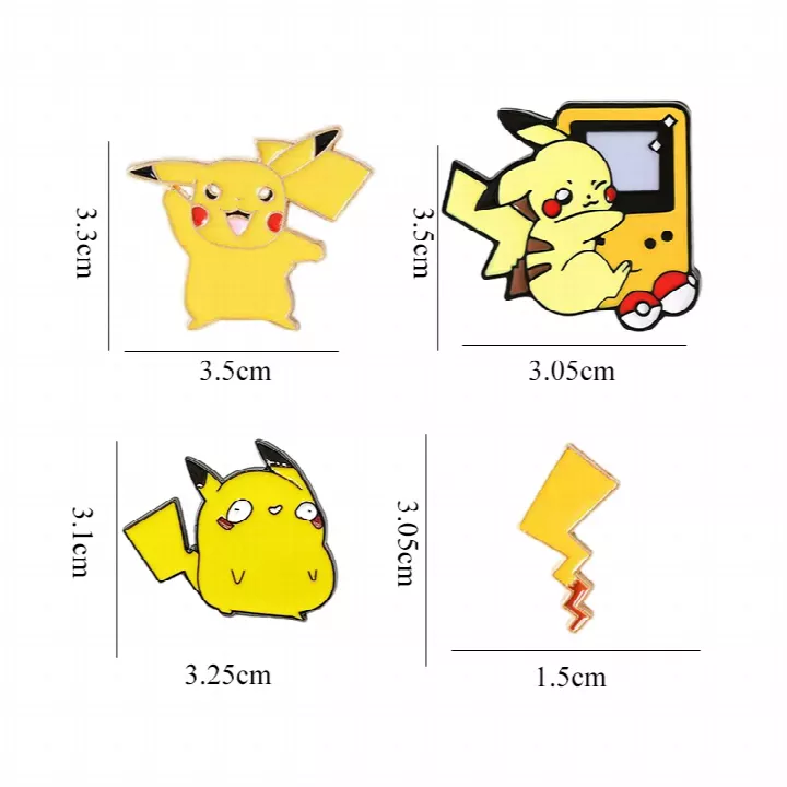Pika Pika  Thunderbolt  Pikachu   pin