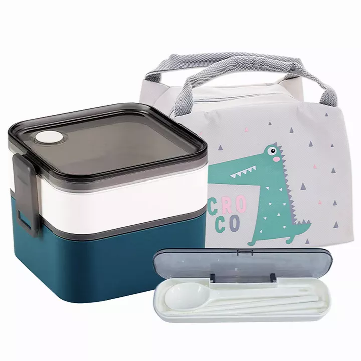 Bento Box Adult with Lunch Bag