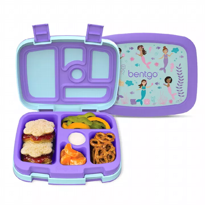 LiswindH kids bento box with silicone lock lunch box